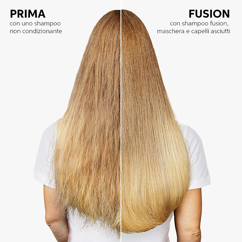 FUSION Intense Repair Mask (500ml) Maschera Nutriente e Districante, Aggiunge Lucentezza e Previene la Rottura - Per Capelli Secchi e Danneggiati