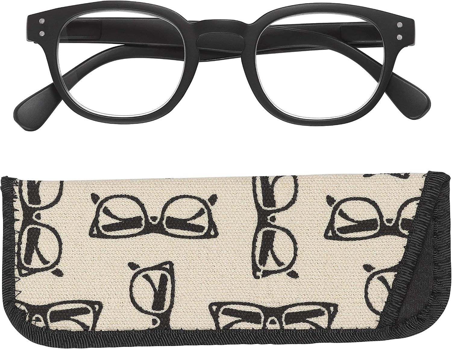 Manicare Reading Glasses for Men And Women Comfortable Lightweight With Strong Comfort Flex Hinges, Anti-Glare Lenses