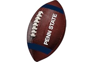 Franklin Sports Kids NCAA Youth Football - Official College Team Football with Team Logos - Junior Size