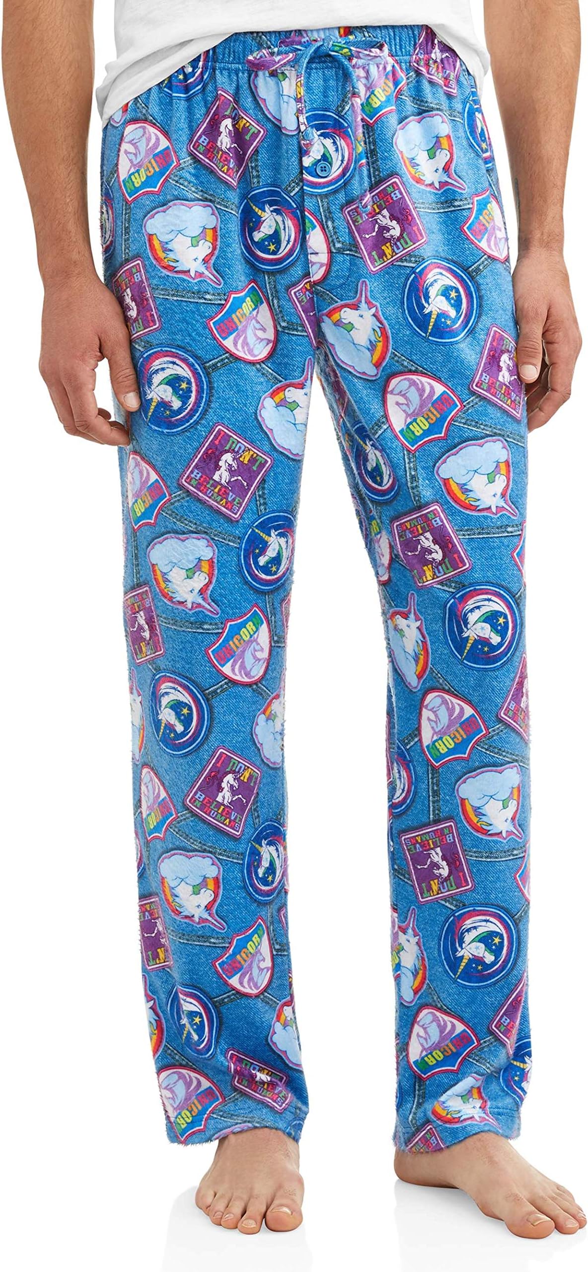 Unicorn Pajamas Novelty Sleep Pants for Men