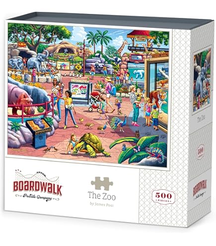 Amazon.com: Boardwalk Puzzles Backyard Barebecue, 1000 Piece