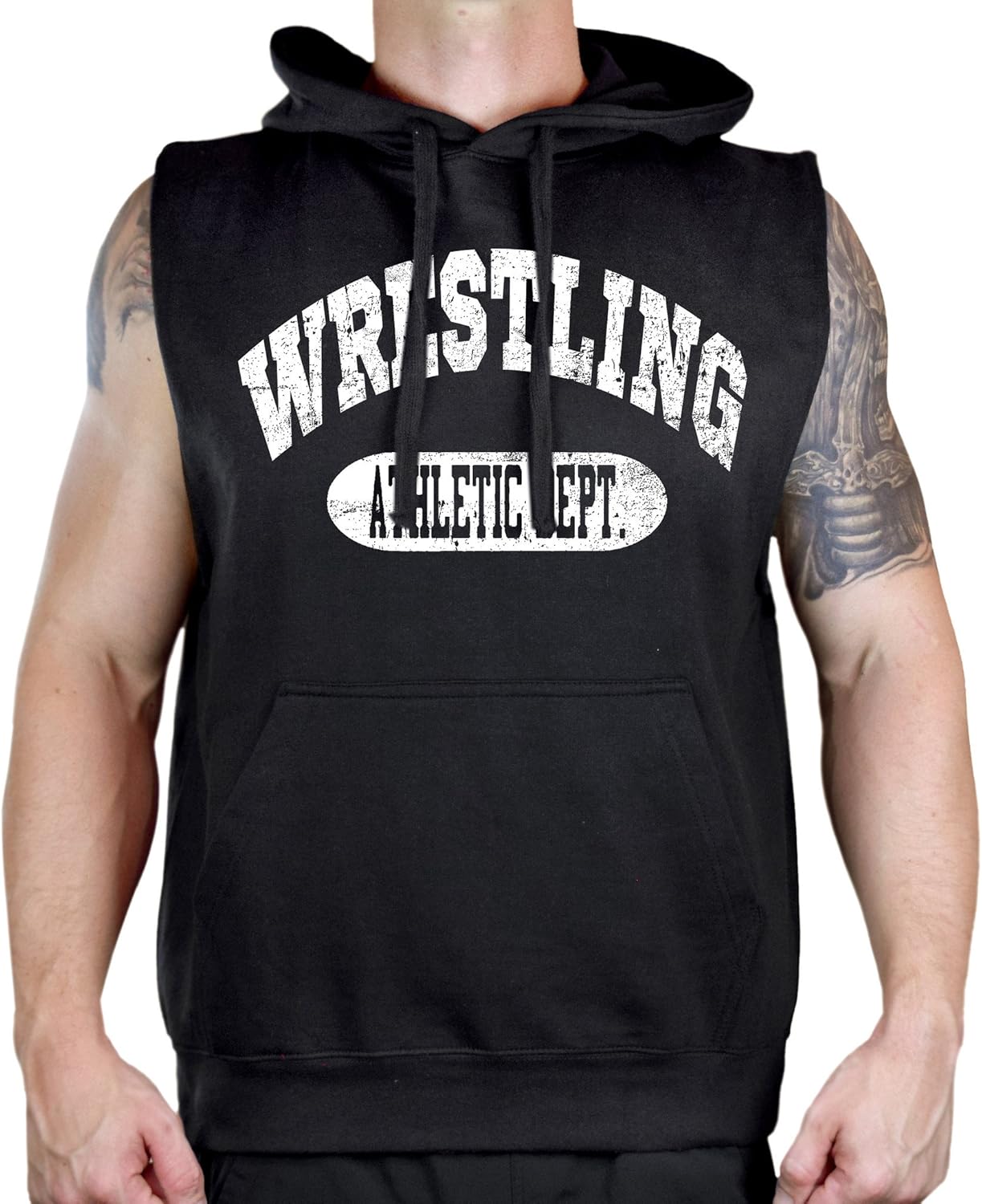interstate apparel sleeveless hoodie