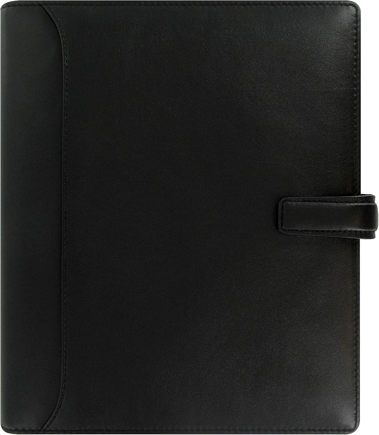 Filofax 2021 Nappa Black - A5, 6 Rings, Includes Week On 2 Pages Calendar Diary, Multilingual (C025137-21), 5.75 inches x 8.25 inches