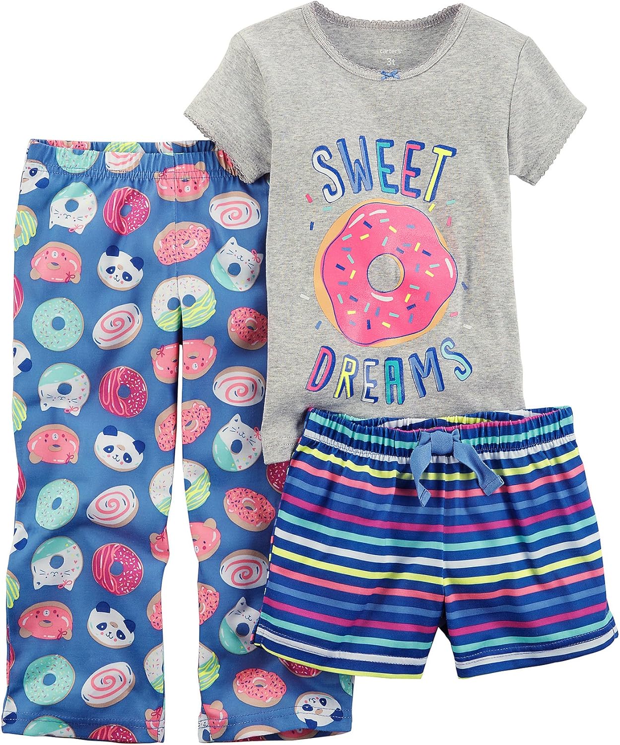 donut pajamas baby