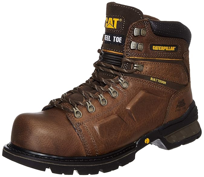 Buy Caterpillar CAT Men Endure ST Brown Leather Boots10 UK/India (44 EU) (8044106) at Amazon.in