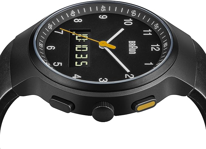 braun analog digital watch