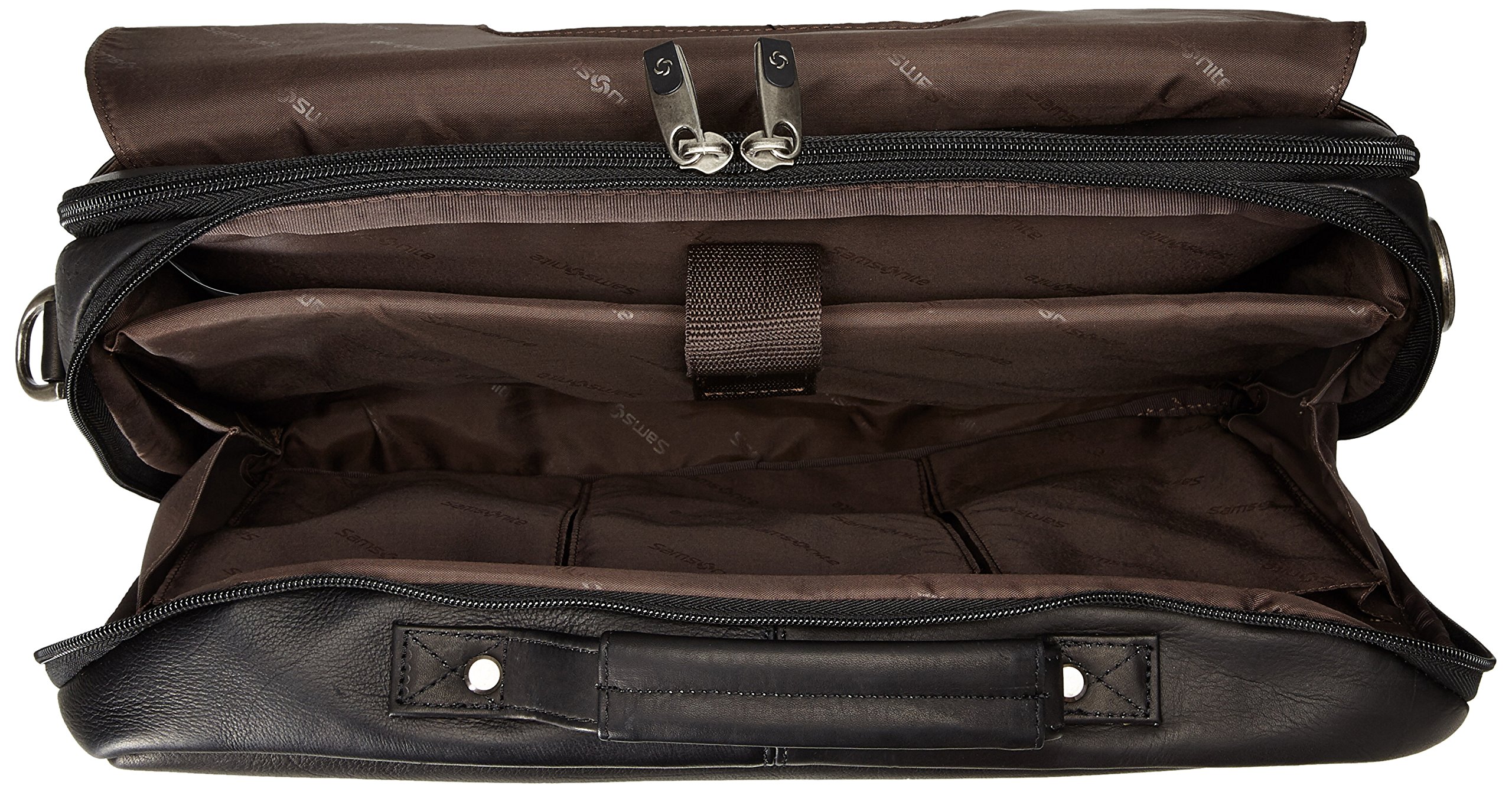 Samsonite Colombian Leather Flapover Case (one Size), Black Buy