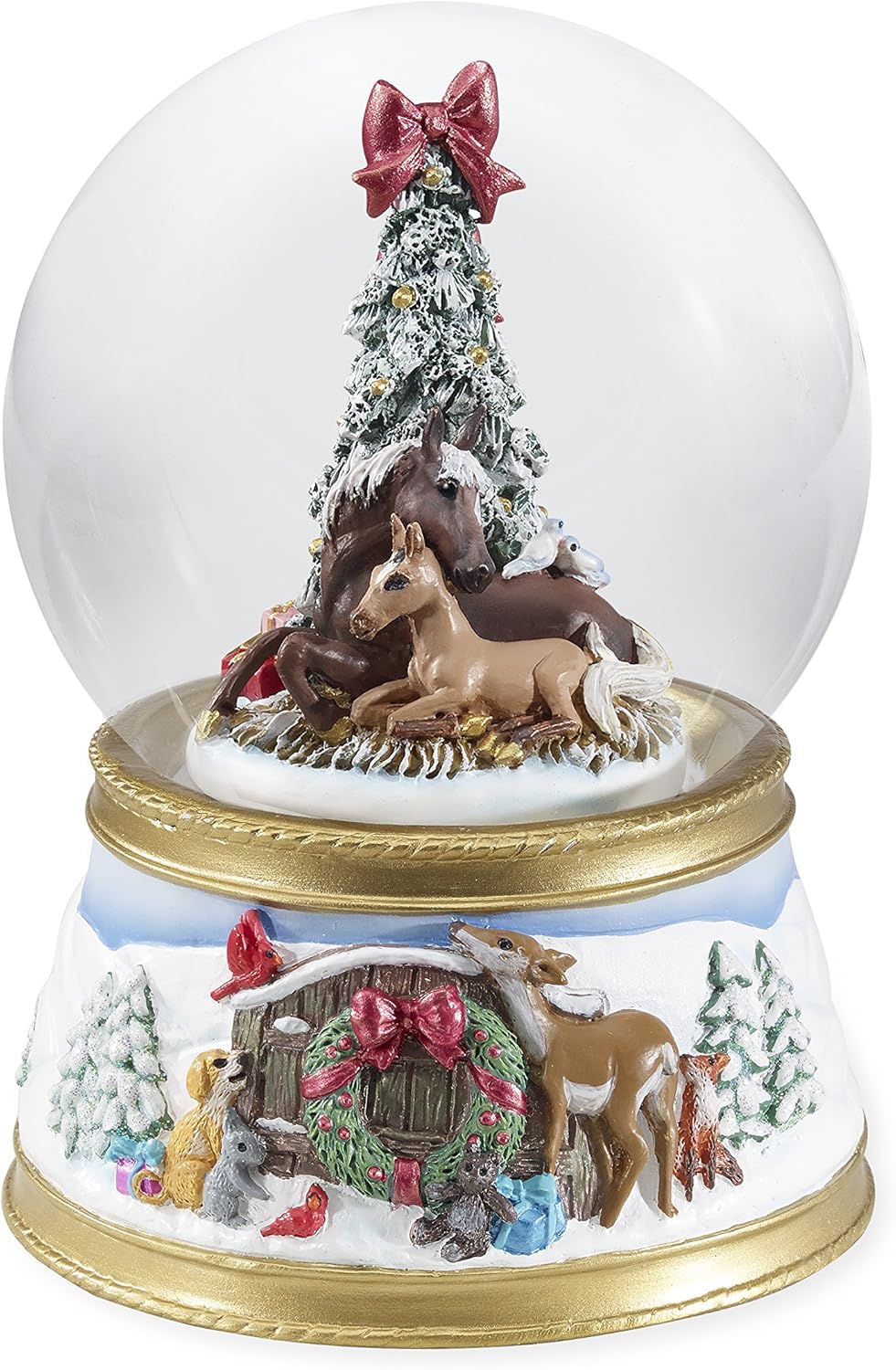 Amazon.com: Breyer The Gift of Love Musical Snow Globe: Toys & Games