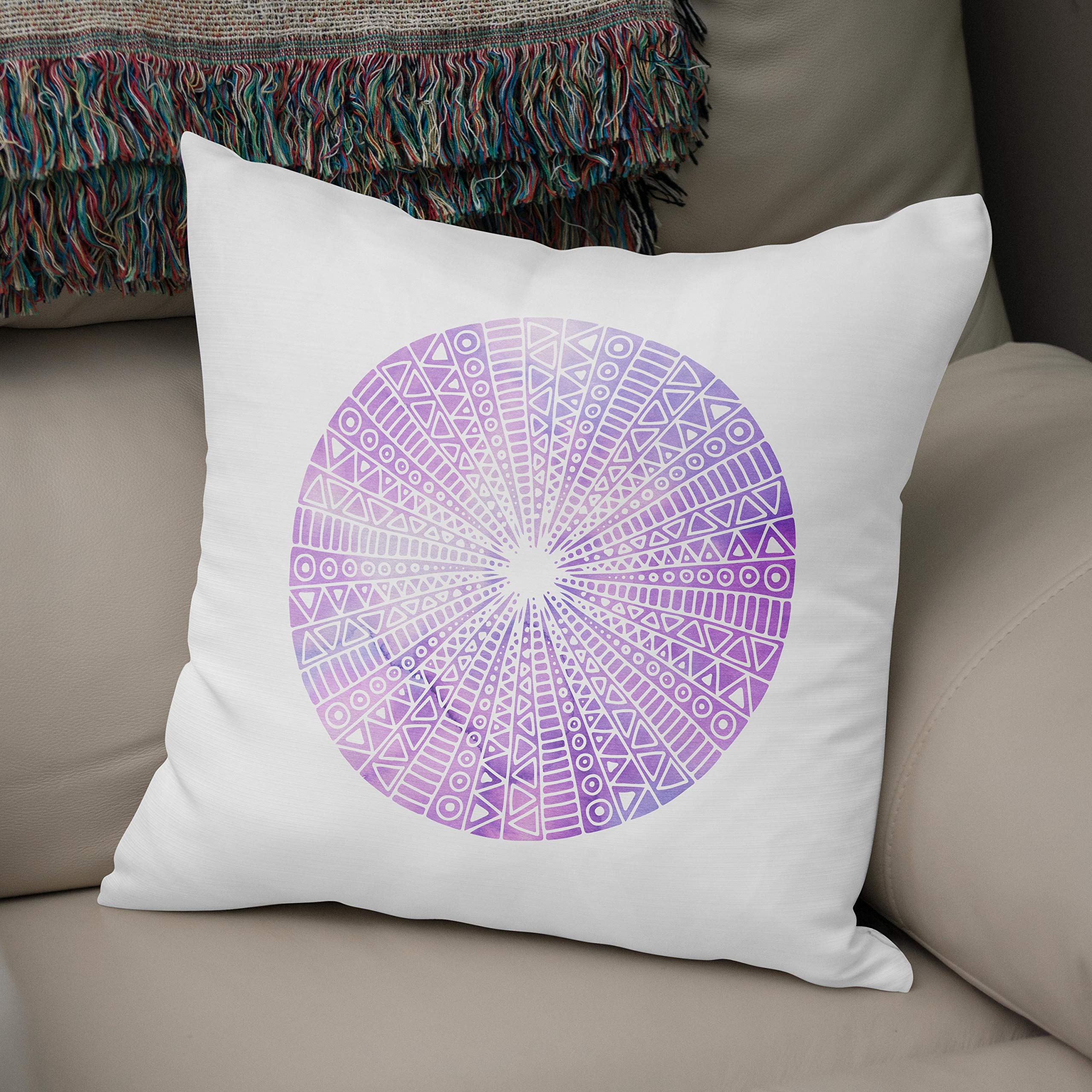 Bonamaison, Decorative Cushion Cover - 50% Cotton 50% Polyester - 43x43cm - Designed and Manufactured in Turkey