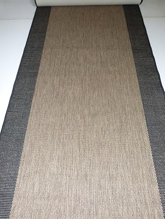 Flachgewebe Teppich Laufer Rutschfest Braun Lfm 39 90 Euro Breite