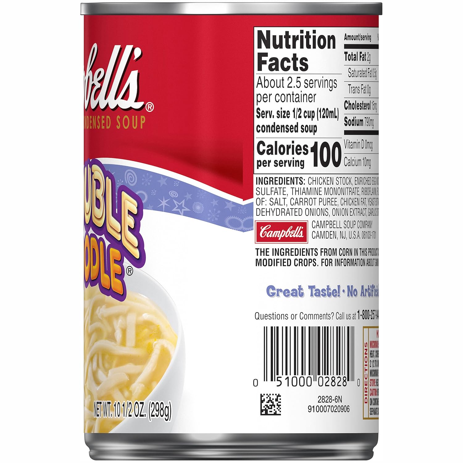 31 Campbell's Soup Nutrition Label Label Design Ideas 2020