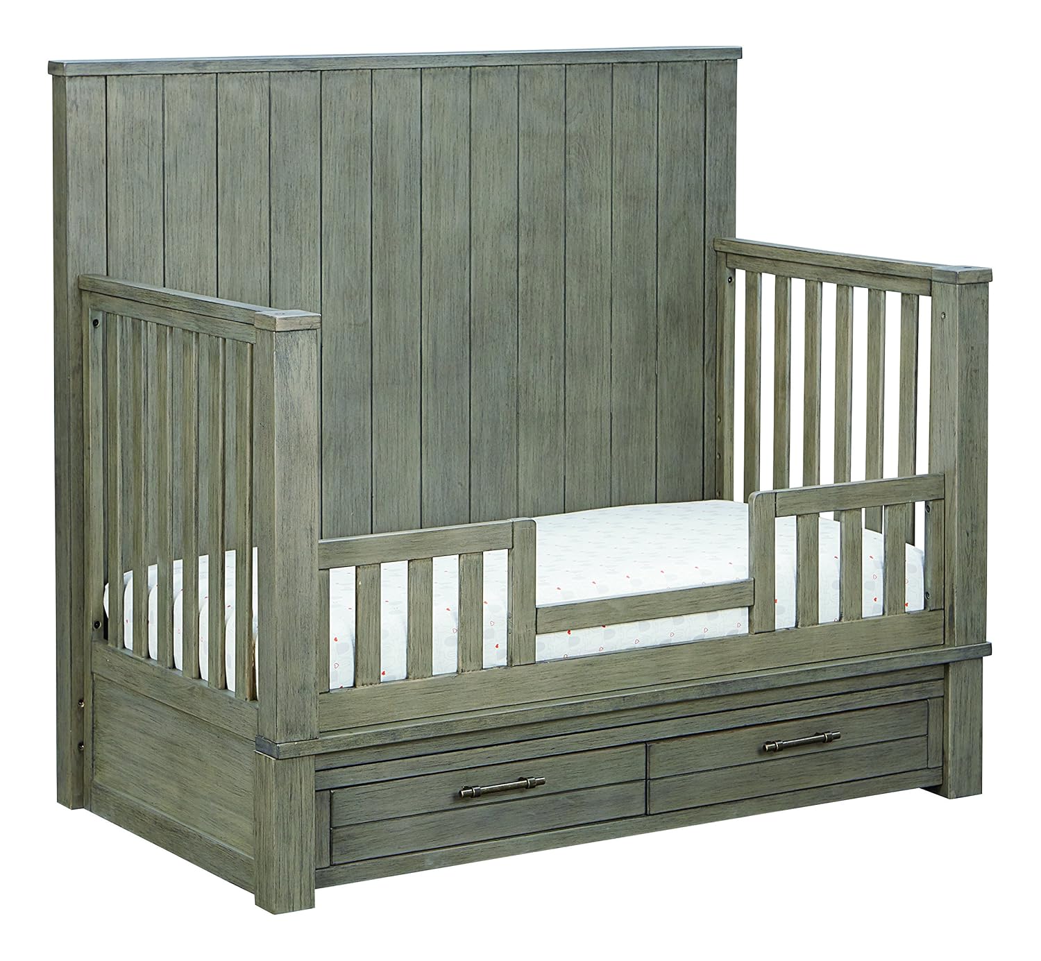 Amazon Com Bassett Baby Kids Everest 4 In 1 Crib Smokey Grey Baby