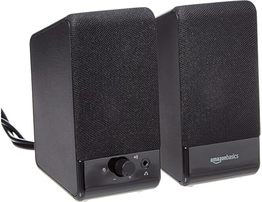 Amazon Basics USB Computer Speakers 1