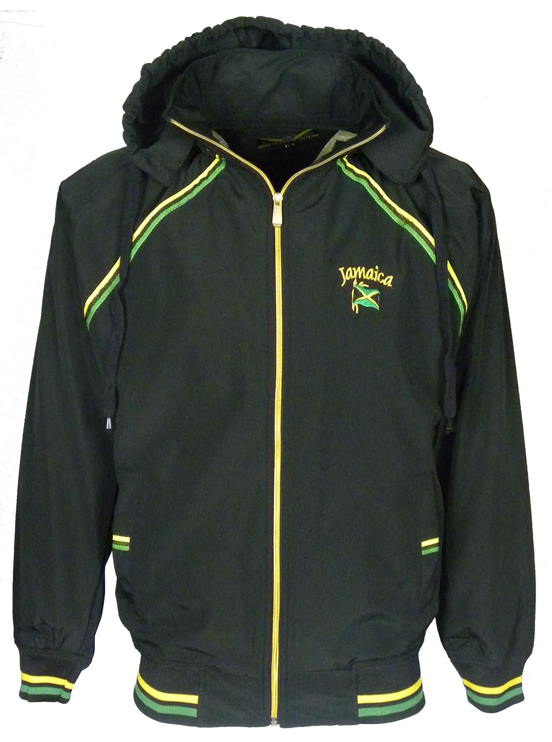 Mens Jamaica Tracksuit Set Jacket and Trouser 2 Piece Set (XXLarge