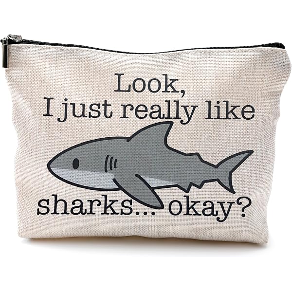 XYANFA Make-up Tasche 'My Colors Are Blush And Bashful' – 80s Inspiriert, Baumwolle-Leinen, 23x18 Cm