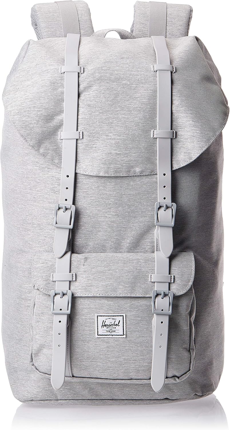 herschel light gray backpack