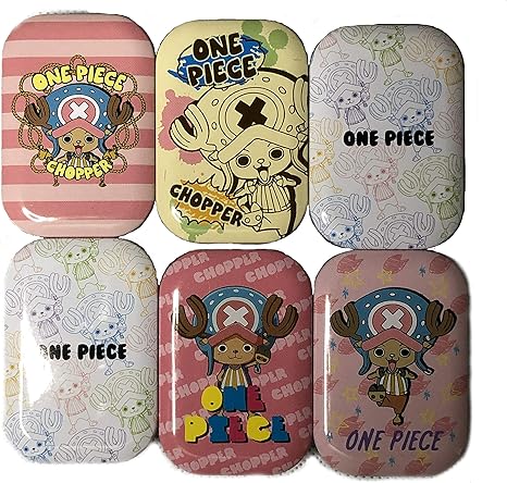 Amazon One Piece ワンピース ミクロ缶 オリジナルふせん入れ 6点セット アニメ 萌えグッズ 通販