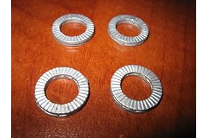 KRAFTWERKTURBO Wedge-Lock Washers Nord Lock Style M10 Vibration Proof M10 x 16.6 x 2.5 mm Pk of 4