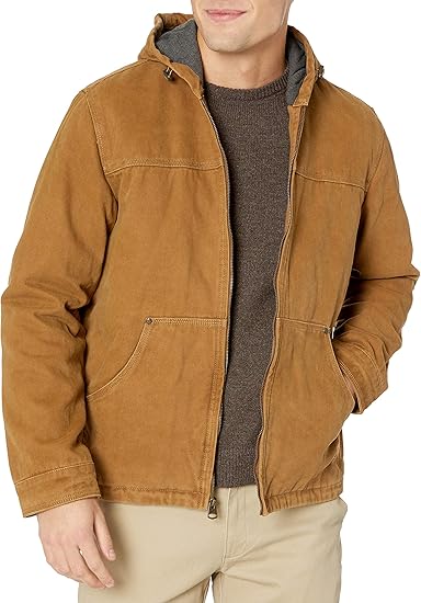 levi's canvas hooded jacket