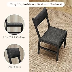 7-Piece Dining Table Set for 4-6, Extendable