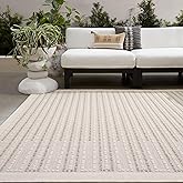 Jaipur Living Indoor Outdoor 2x3 Area Rug, Striped, Taupe/Cream