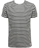 Russian Sleeveless Vest Telnyashka Tank Top - Navy Blue Stripes (36 Inch - XS