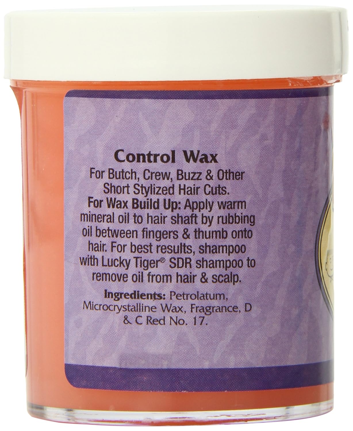 Amazon Com Lucky Tiger Crubutch And Control Wax 3 5 Ounce Beauty