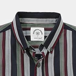 Dubinik® Mens Short Sleeve Button Down Mens Button