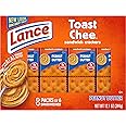 Lance Sandwich Crackers, ToastChee Peanut Butter, 8 Ct Box