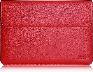 ProCase 9.7-10.5 Inch Wallet Sleeve Case for iPad Pro 11 2018, iPad 9.7", iPad Pro 10.5", iPad Pro 9.7", iPad Air/Air 2, Samsung Galaxy Tab S3 S2 9.7/Tab A 10.1, Document Pocket and Pen Holder (Red)