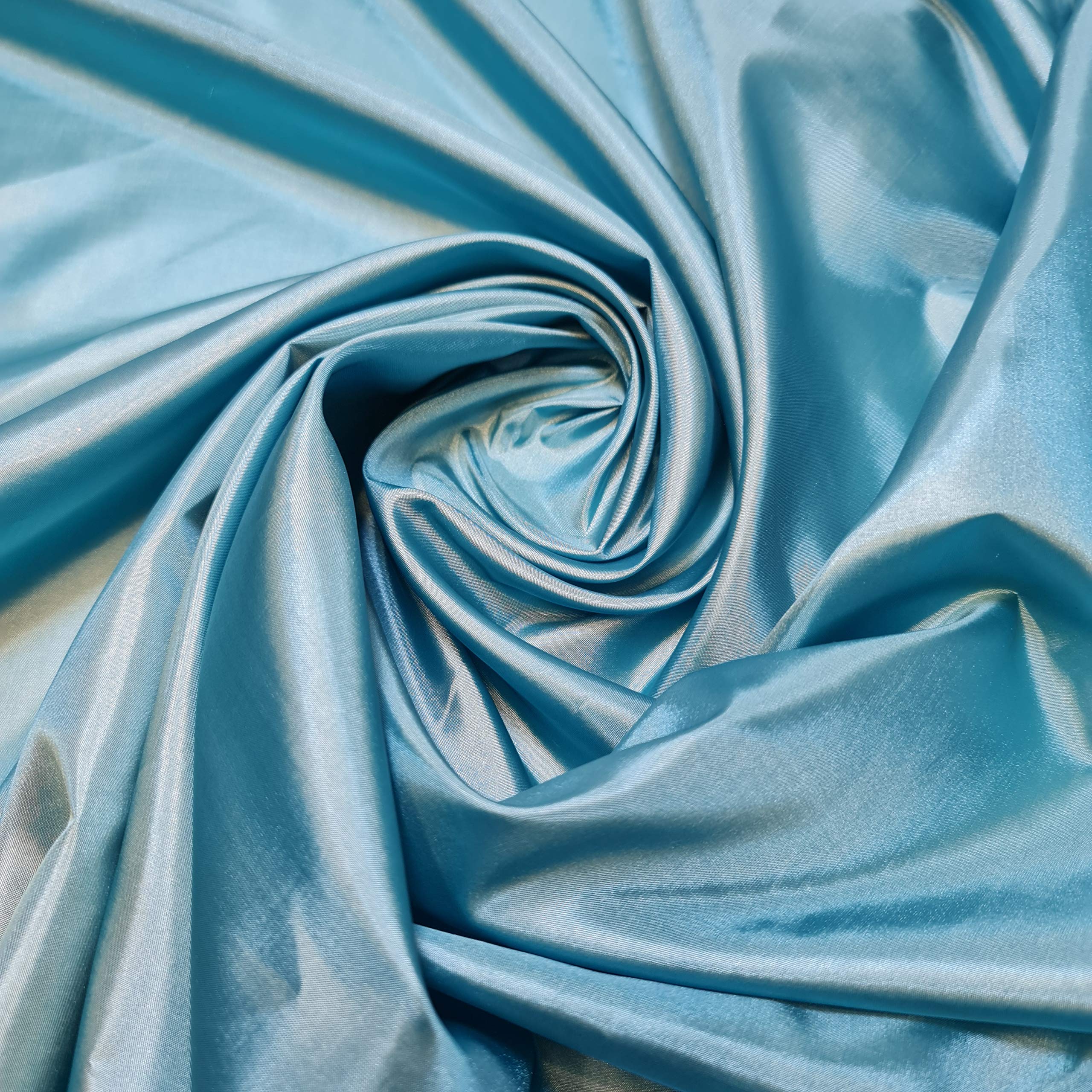 Habotai Dress Skirt Jacket Anti Static Lining Decor Fabric 150cm STH Available in 45 Colours (SEA Green, 5 Meter)