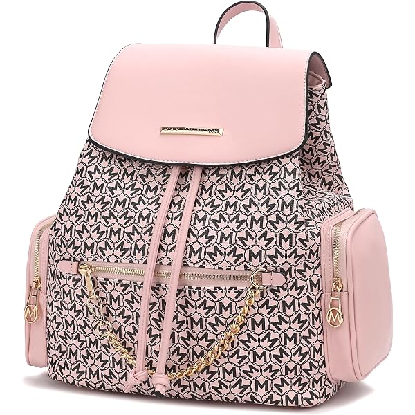 Amazon.com: MKF Collection Women Backpack, Vegan Leather Top  display picture 1