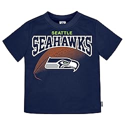 Gerber Unisex Baby NFL 3 Pack Short Sleeve Fan Tee