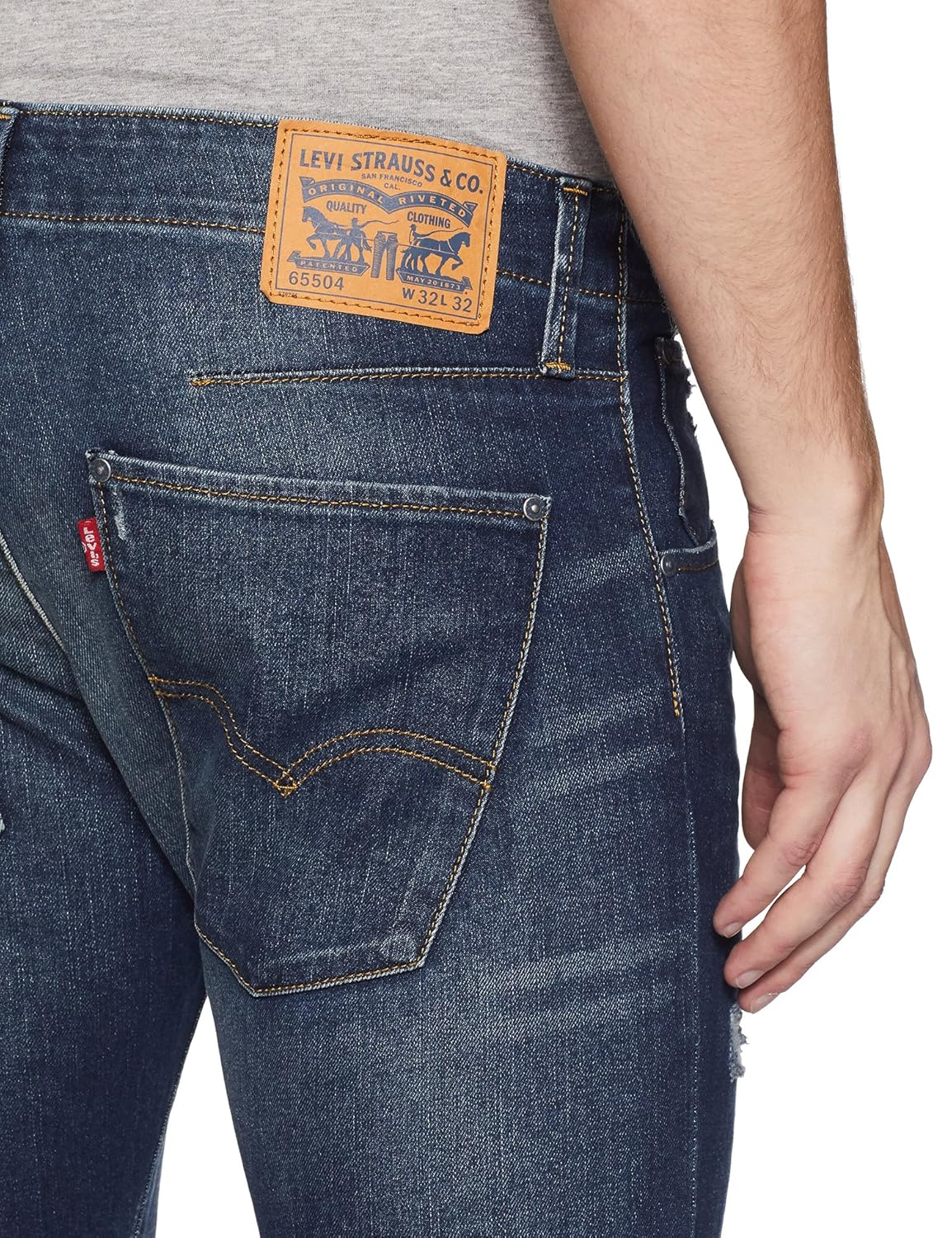 levi's men's (65504) skinny fit jeans