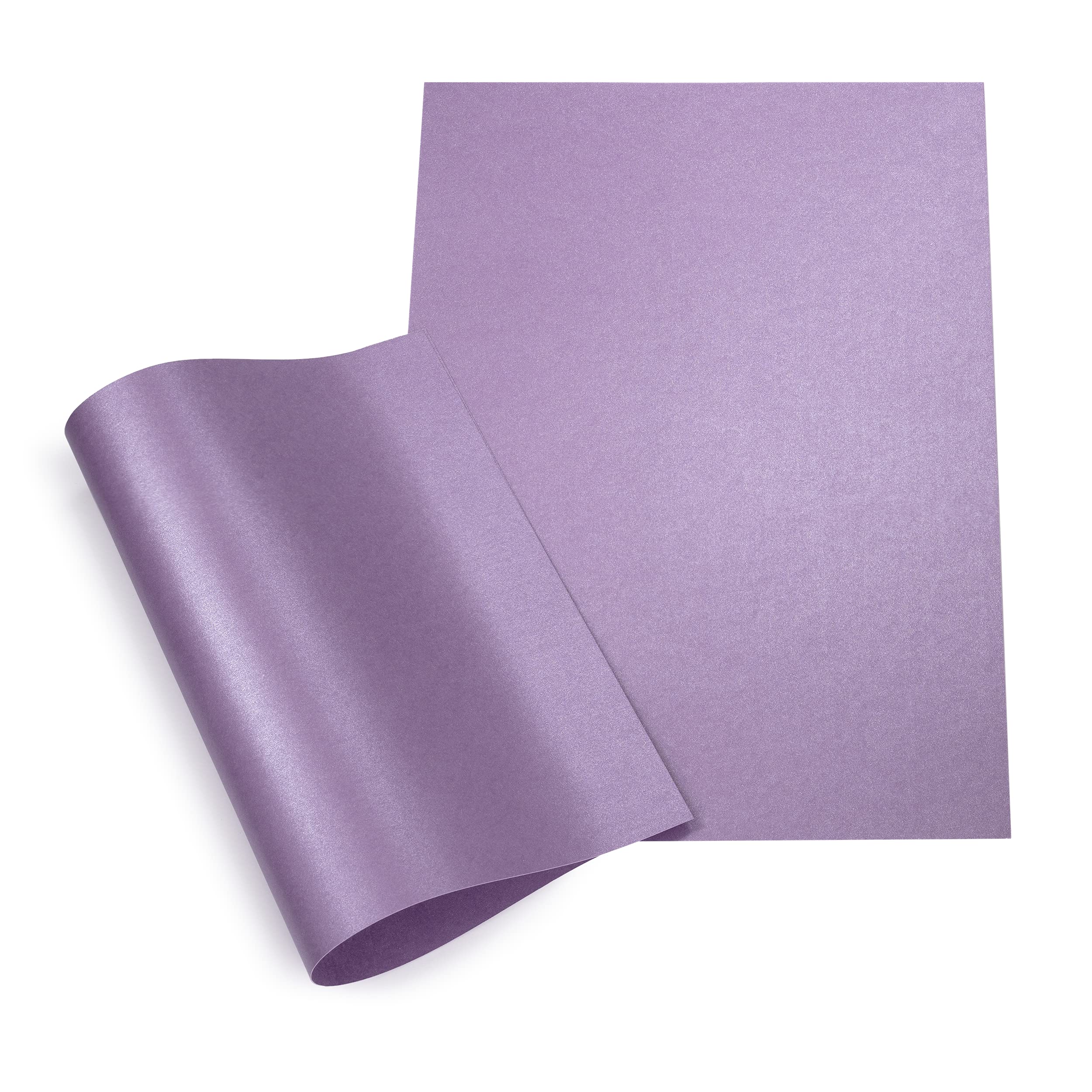 Papertent A4 Double-Sided Pearl Card, 250gsm 20 Sheets - Purple Rain