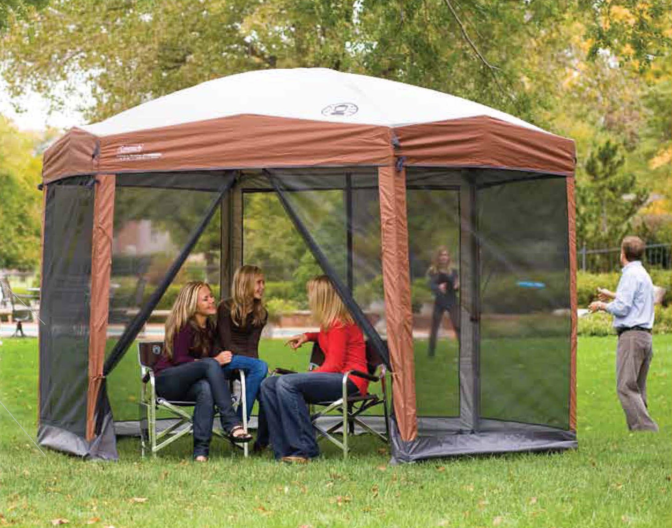 coleman 10 x 10 screened canopy