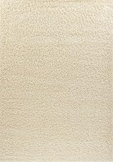 Abaseen Cream Shaggy Rug 120x170 cm Thick Pile Non-Slip Living Room view 4