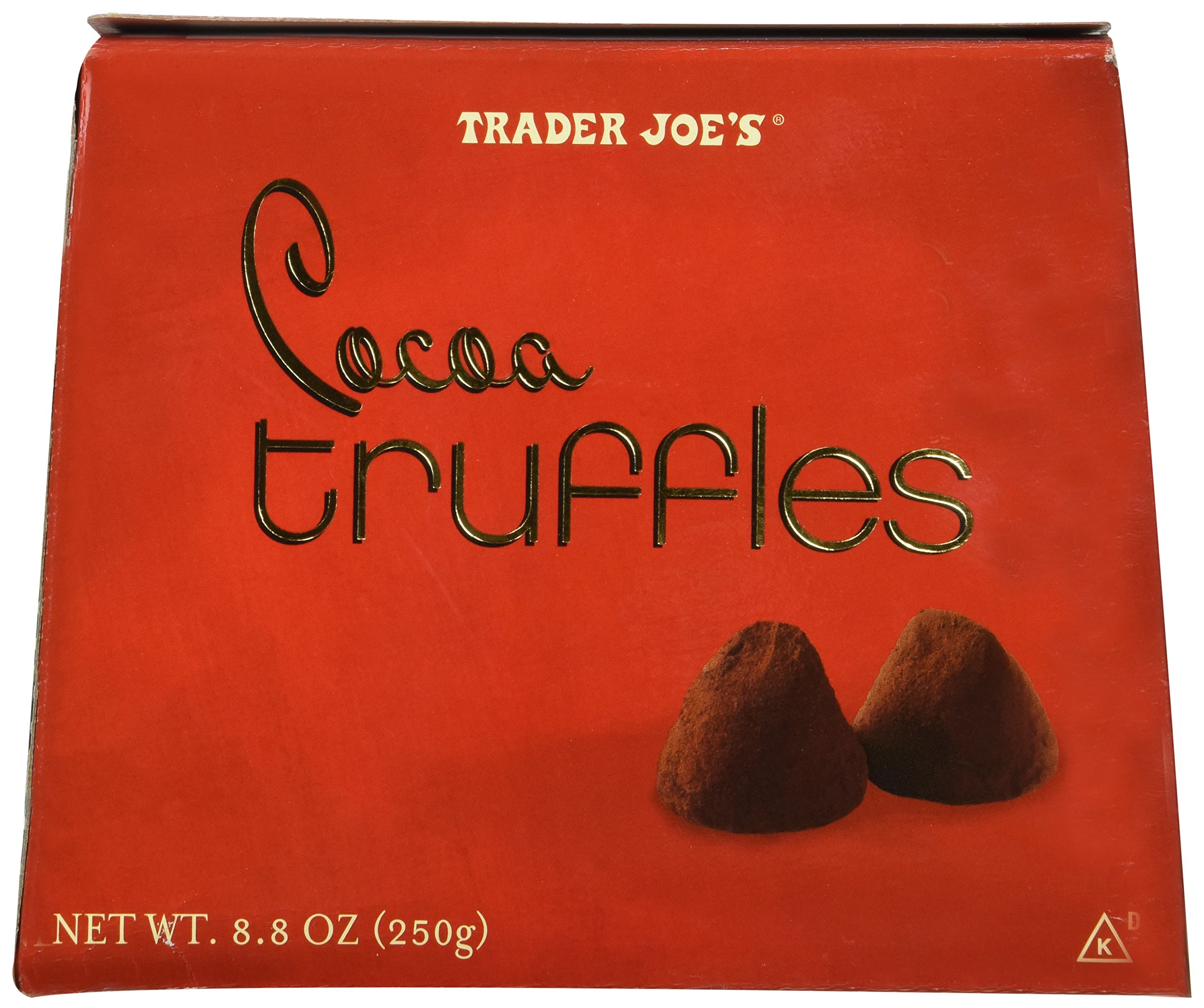Trader Joe's Cocoa Truffles 8.8oz (Pack of 2) Gourmet