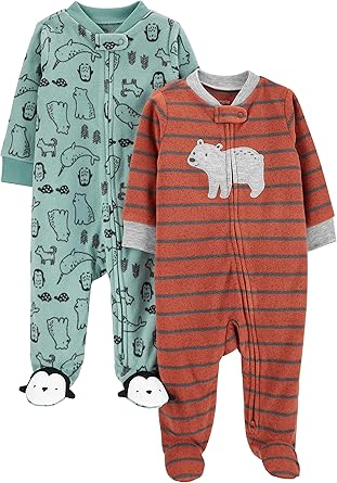 preemie fleece sleepers