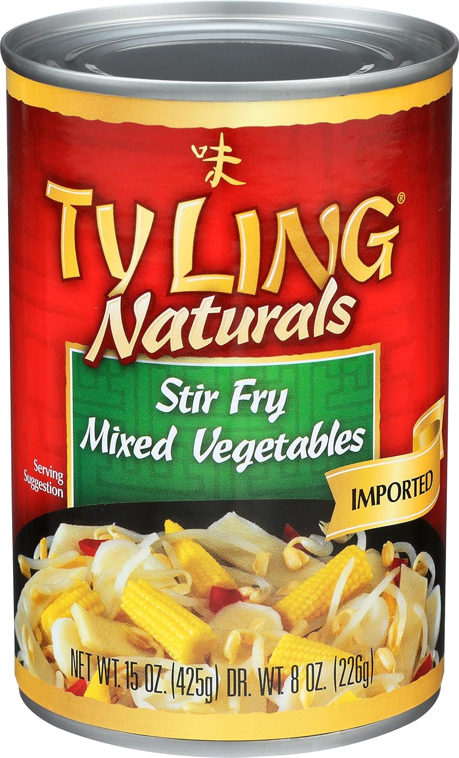 Ty Ling Mixed Chinese Vegetables, 15-Ounce Cans (Pack of 24)