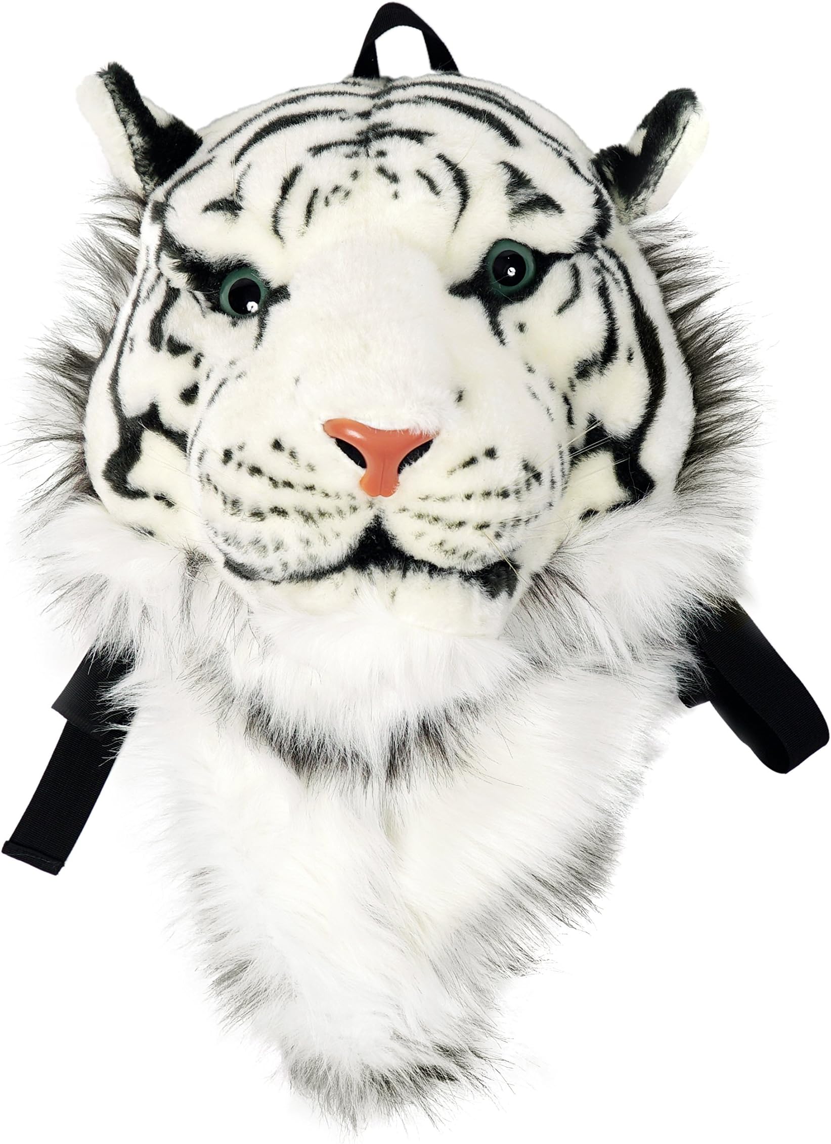 Animal Head Backpack (White Tiger Medium Size)