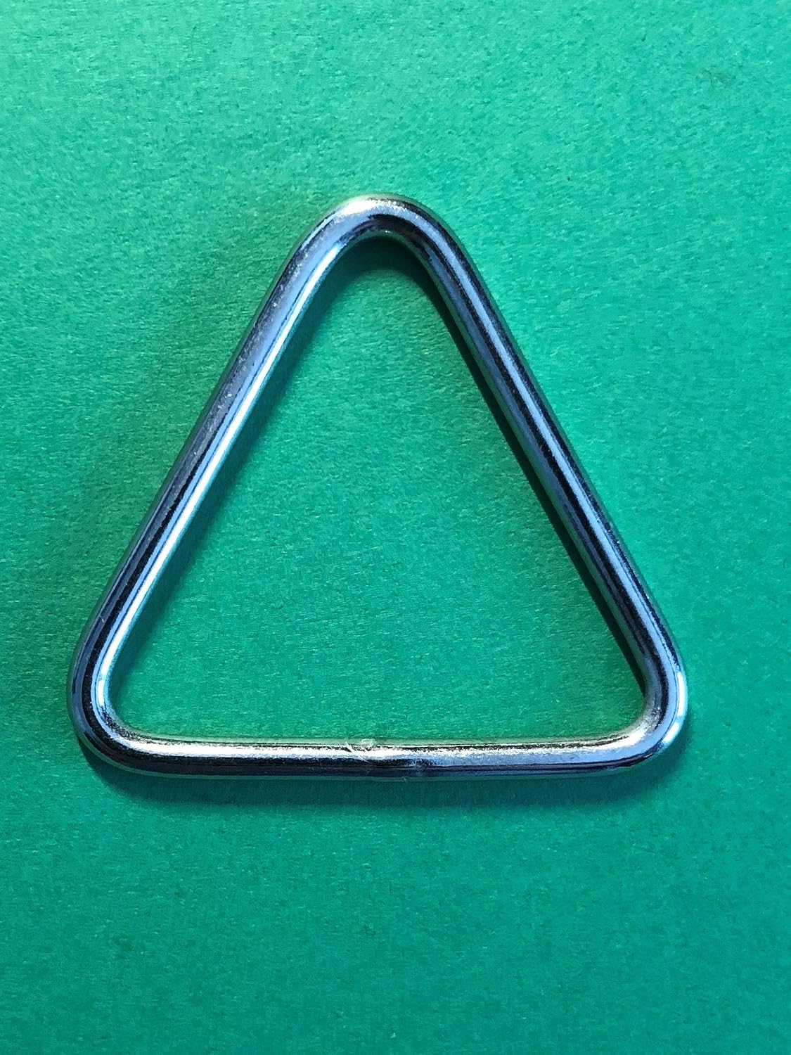 5 Pieces Stainless Steel 316 Triangle Ring Welded 1/8" x 1 3/8" (3mm x 35mm) Marine Grade Loop - Image 4
