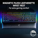 Razer BlackWidow V4 Green Switch Mechanical Gaming Keyboard UK Layout view 6
