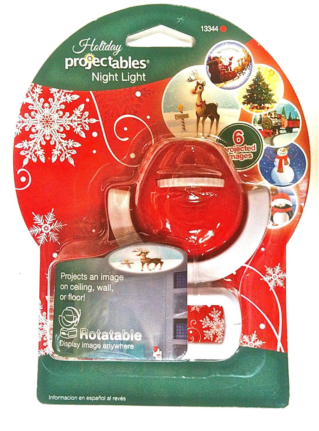 6 Image Projectable Led Christmas Night LightProjectables