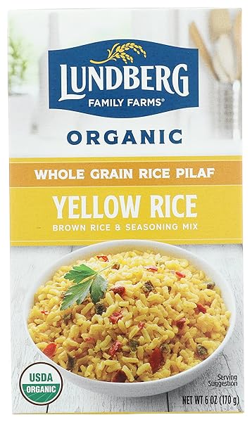 LUNDBERG FAMILY FARMS, MIX RICE WHOLE GRAIN YELLOW ORGANIC, 6 OUNCE