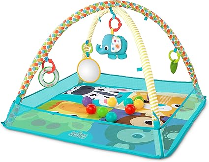 bright starts play mat with lights
