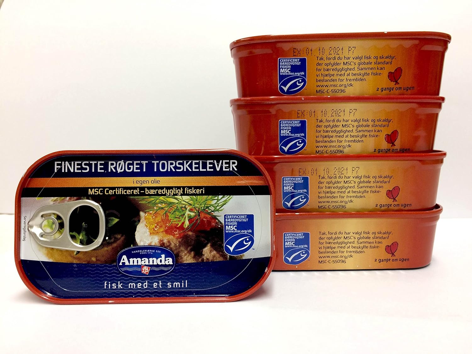 タラレバー燻製オイル漬け1g Msc 5個 アマンダ 魚介の缶詰 瓶詰 通販 Amazon