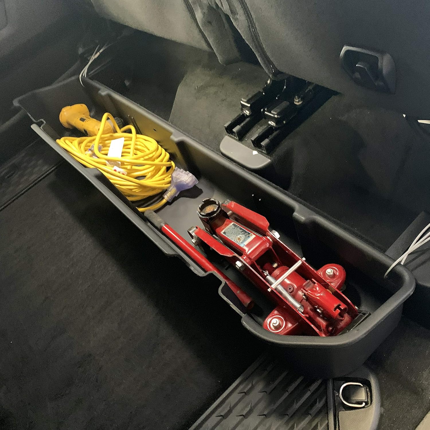 Red Hound Auto Under Seat Storage Box Compatible with Dodge