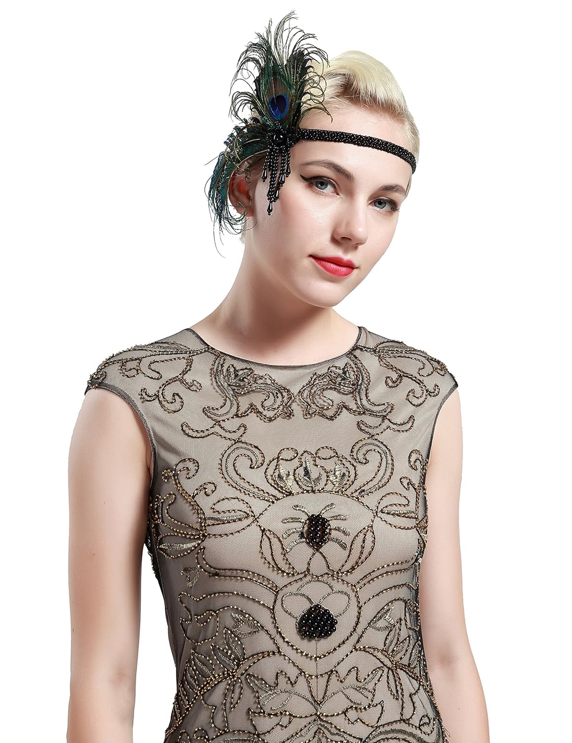 Bandeaux Vêtements ArtiDeco Bandeau Gatsby Headband ...