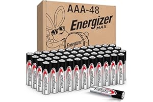 Energizer MAX AAA Batteries (48 Pack), Triple A Alkaline Batteries